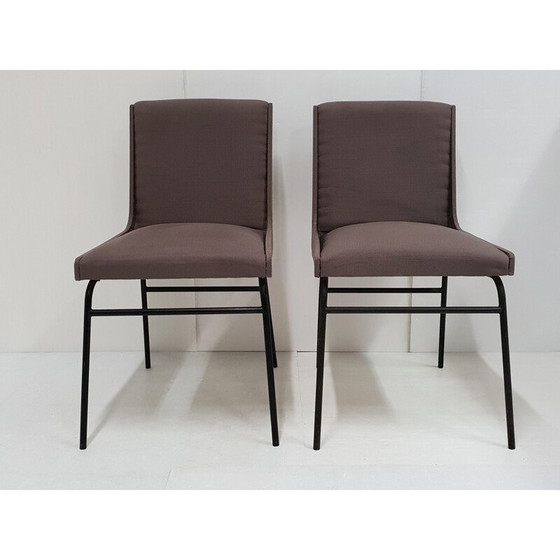 Image 1 of Paire de chaises en métal vintage 1950