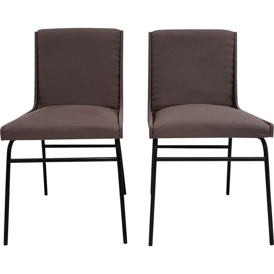 Image 1 of Paire de chaises en métal vintage 1950