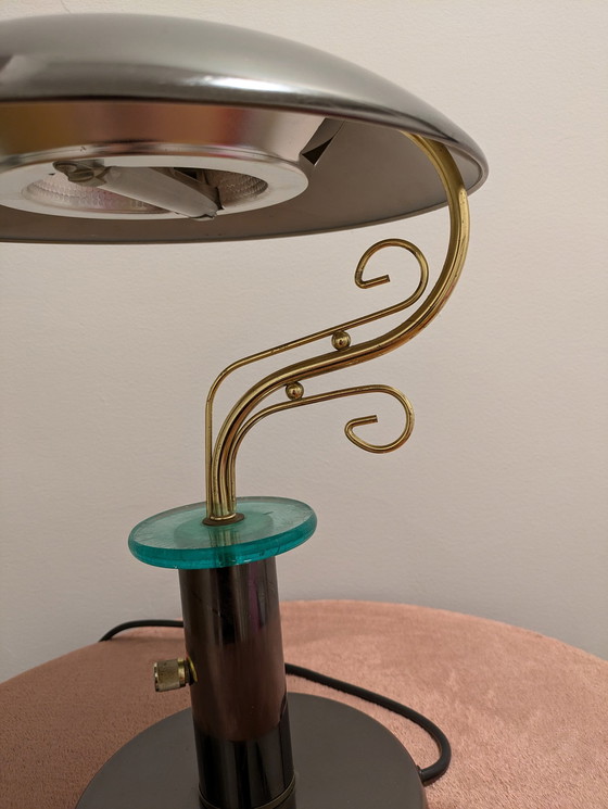 Image 1 of Lampe de banquier vintage 1990 - Asibel