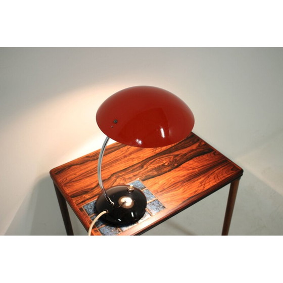 Image 1 of Lampe de table vintage en métal laqué, Tchécoslovaquie 1960