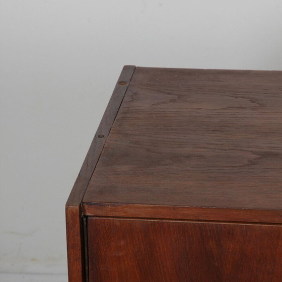 Image 1 of Commode vintage modèle U-458 en chêne teinté par Jiri Jiroutek pour Interier Praha, Tchécoslovaquie 1960