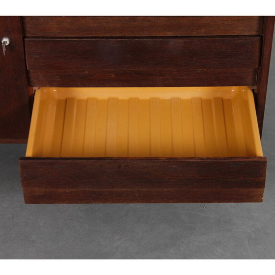 Image 1 of Commode vintage modèle U-458 en chêne teinté par Jiri Jiroutek pour Interier Praha, Tchécoslovaquie 1960