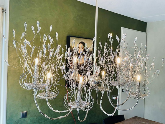 Image 1 of Brand Van Egmond Candles And Spirits Suspension Lamp Chandelier