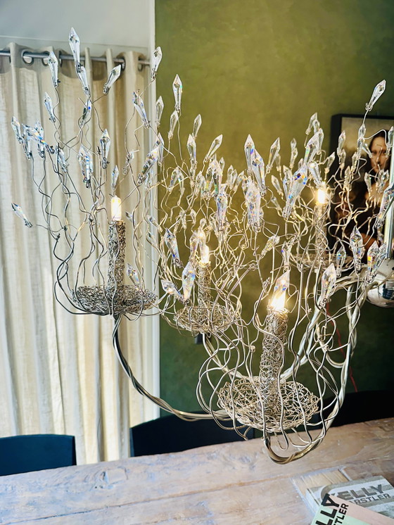 Image 1 of Brand Van Egmond Candles And Spirits Suspension Lamp Chandelier