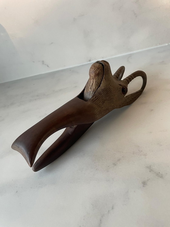 Image 1 of Rare ; Casse-noisette "Forêt-Noire" en bois sculpté
