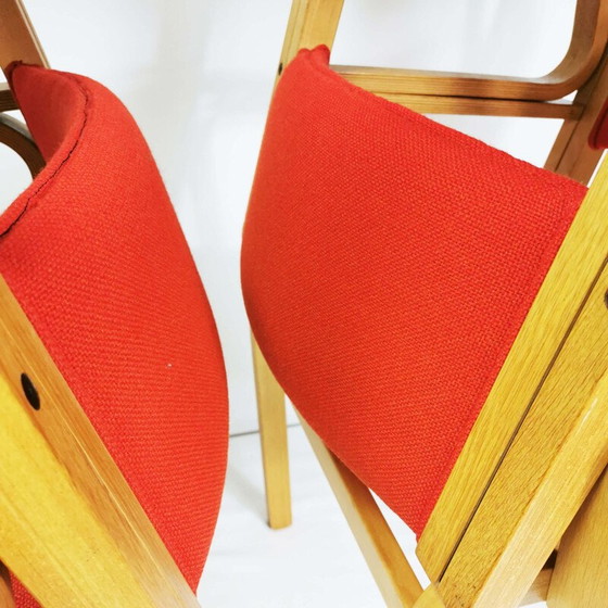 Image 1 of Ensemble de 4 chaises vintage par R. Thygesen & J. Sorensen pour Magnus Olsen, Danemark 1970