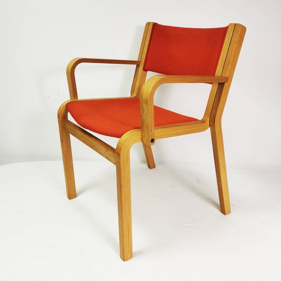 Image 1 of Ensemble de 4 chaises vintage par R. Thygesen & J. Sorensen pour Magnus Olsen, Danemark 1970