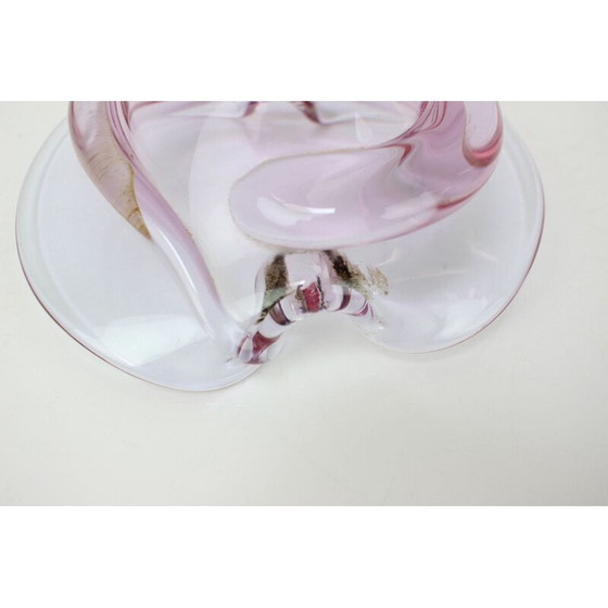 Image 1 of Cendrier vintage en verre de Zelezno Borske Sklo, Tchécoslovaquie 1960