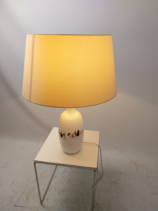 1 X Lampe de table Holmegaard Melody par Michael Bang 1970's