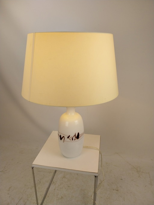 1 X Lampe de table Holmegaard Melody par Michael Bang 1970's