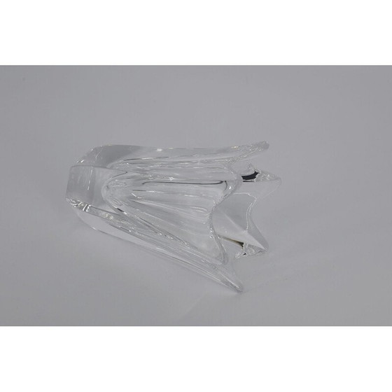 Image 1 of Vase vintage en cristal Tulipe par Jan Johansson pour Orrefors, Scandinave, années 1970