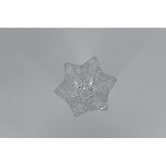 Image 1 of Vase vintage en cristal Tulipe par Jan Johansson pour Orrefors, Scandinave, années 1970