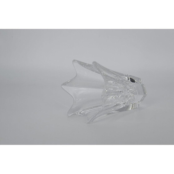 Image 1 of Vase vintage en cristal Tulipe par Jan Johansson pour Orrefors, Scandinave, années 1970