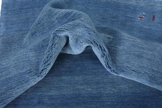Image 1 of Gabbeh Loribaft noué à la main - 200 X 147 cm - Bleu