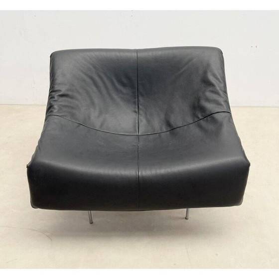 Image 1 of Fauteuil en cuir et métal du Mid Century modèle "Butterfly" par Gerard van den Berg pour Montis, Pays-Bas 1980