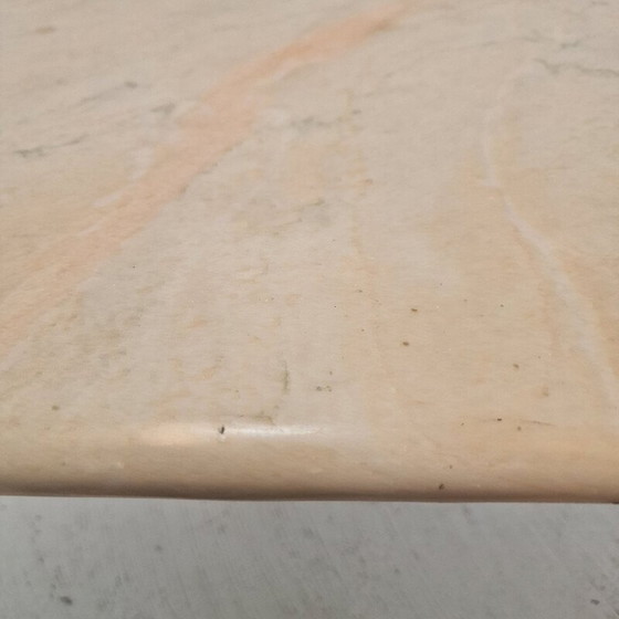 Image 1 of Table basse vintage en marbre, Italie 1980