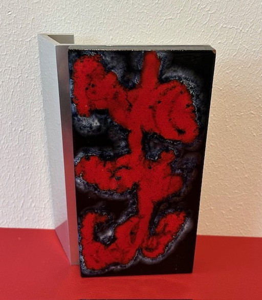 Poignée de porte vintage en aluminium