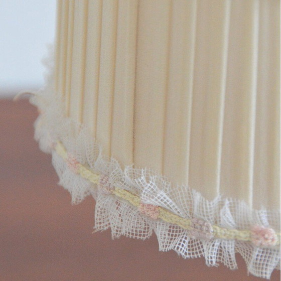 Image 1 of Lampe de table vintage en cristal Val St-Lambert, Belgique 1960