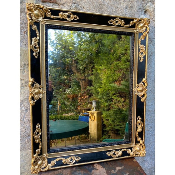 Image 1 of Miroir vintage doré