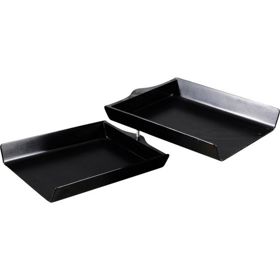 Image 1 of Bureau vintage en bois Tidy par Florence Knoll Bassett pour Knoll International, Allemagne 1960