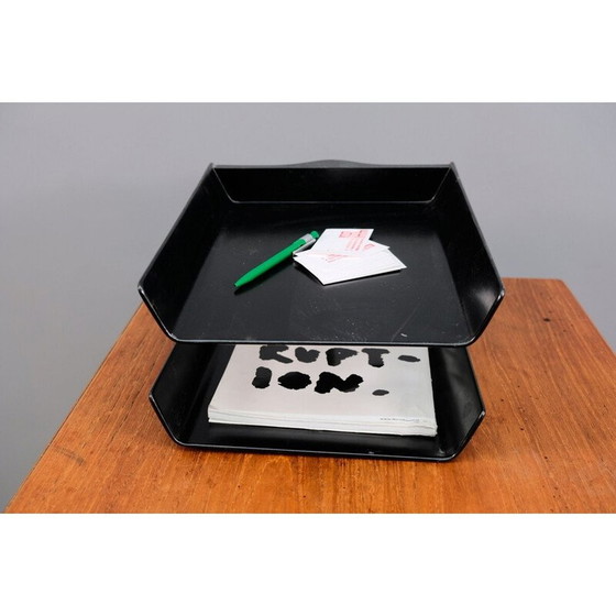 Image 1 of Bureau vintage en bois Tidy par Florence Knoll Bassett pour Knoll International, Allemagne 1960