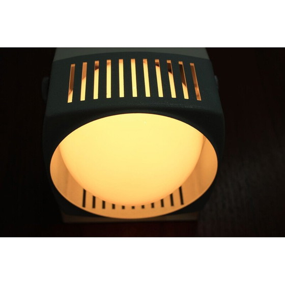 Image 1 of Paire de lampes en métal de l'ère spatiale, 1960