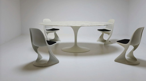 Chaises de salle à manger Casalino par Alexander Begge pour Casala, 1970