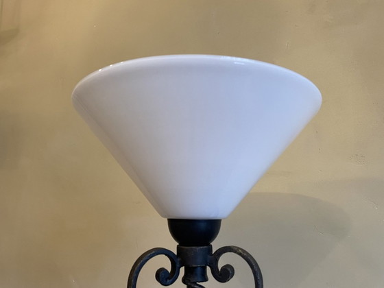 Image 1 of Lampadaire Lampadaire Lampadaire Forgé à la main Français 1940s