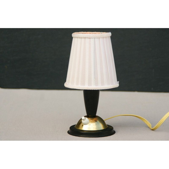 Image 1 of Lampe de chevet vintage en bakélite et laiton, Allemagne, 1950