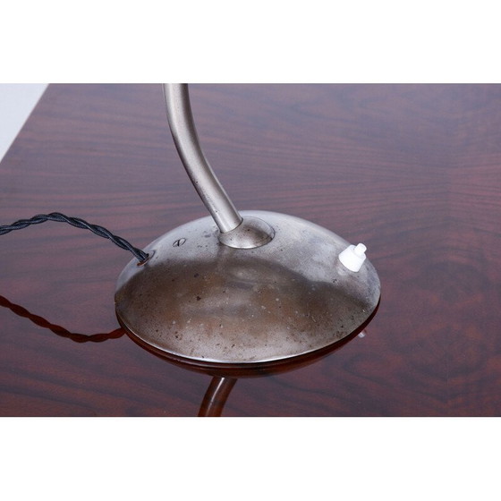 Image 1 of Lampe de table vintage chromée par Bauhaus, Tchécoslovaquie 1930