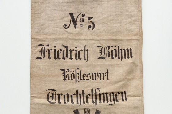 Image 1 of Sac à grain antique "Rößleswirt" 1912