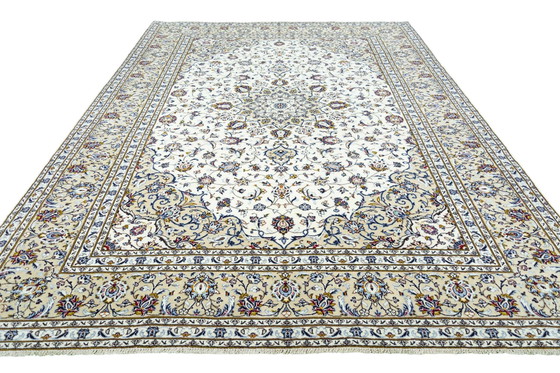 Image 1 of Tapis d'Orient liège Keshan noué à la main - 350 X 249 cm