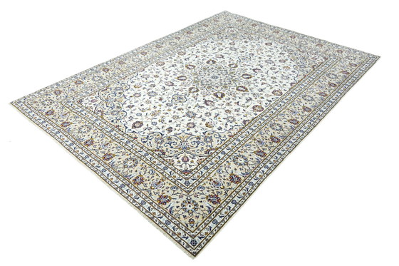 Image 1 of Tapis d'Orient liège Keshan noué à la main - 350 X 249 cm