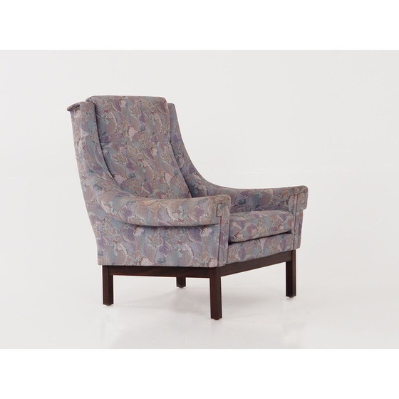 Image 1 of Fauteuil vintage avec pieds en hêtre, 1970