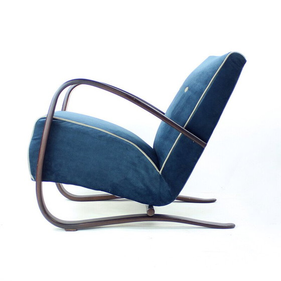 Image 1 of Fauteuil vintage modèle H- 269 en bois et tissu par Jindřich Halabala pour Up Závody, Tchécoslovaquie 1920