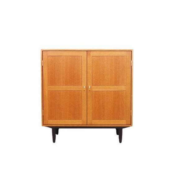 Image 1 of Armoire en frêne, Design danois, 1970S, Designer : Christian Hvidt, Production : Søborg Møbelfabrik