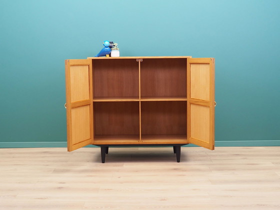 Image 1 of Armoire en frêne, Design danois, 1970S, Designer : Christian Hvidt, Production : Søborg Møbelfabrik