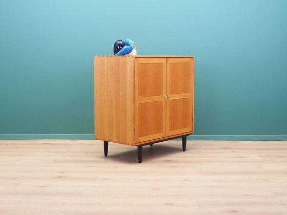 Image 1 of Armoire en frêne, Design danois, 1970S, Designer : Christian Hvidt, Production : Søborg Møbelfabrik