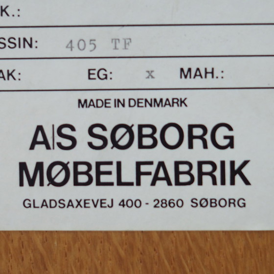 Image 1 of Armoire en frêne, Design danois, 1970S, Designer : Christian Hvidt, Production : Søborg Møbelfabrik