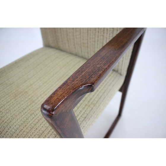 Image 1 of Paire de fauteuils vintage en bois de hêtre, Tchécoslovaquie années 1960