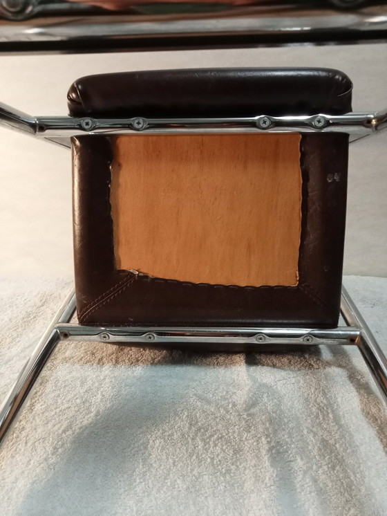 Image 1 of Chaise haute vintage pour enfant - Design Bauhaus - 1970