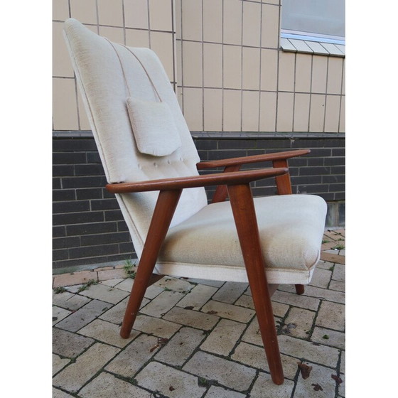 Image 1 of Fauteuil danois vintage en teck modèle 230 de Kurt Olsen