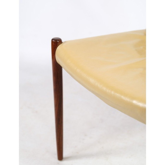 Image 1 of Ensemble de 6 chaises de salle à manger vintage en bois de rose modèle 79 par Niels O. Møller, 1960