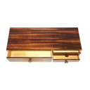 Console vintage en bois de rose, Suède 1960