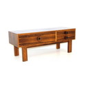 Console vintage en bois de rose, Suède 1960