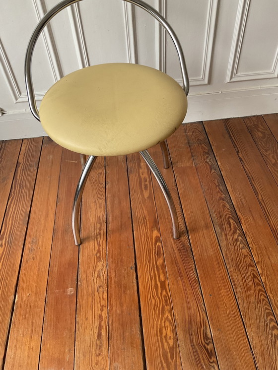 Image 1 of Chaise Pivotante Design En Chrome 