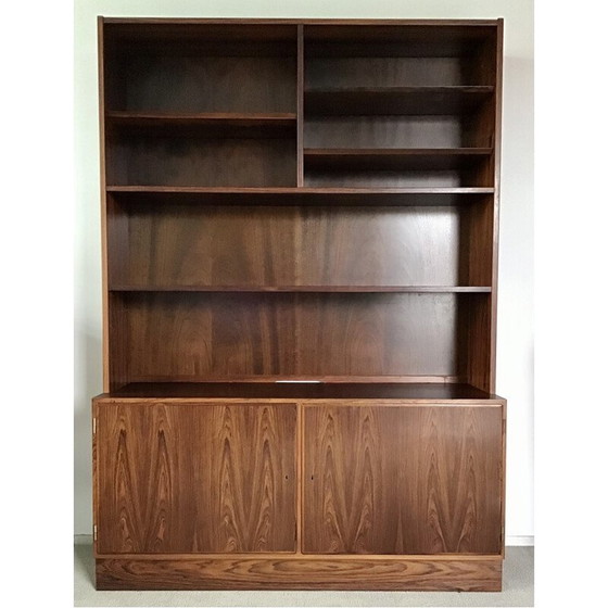 Image 1 of Bibliothèque vintage en bois de rose de Carlo Jensen, 1960