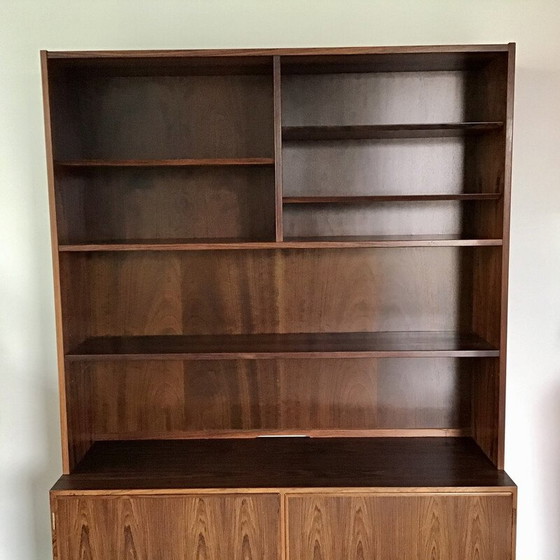 Image 1 of Bibliothèque vintage en bois de rose de Carlo Jensen, 1960