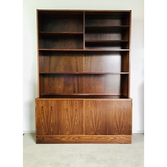 Image 1 of Bibliothèque vintage en bois de rose de Carlo Jensen, 1960
