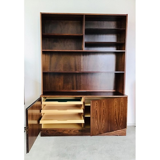 Image 1 of Bibliothèque vintage en bois de rose de Carlo Jensen, 1960